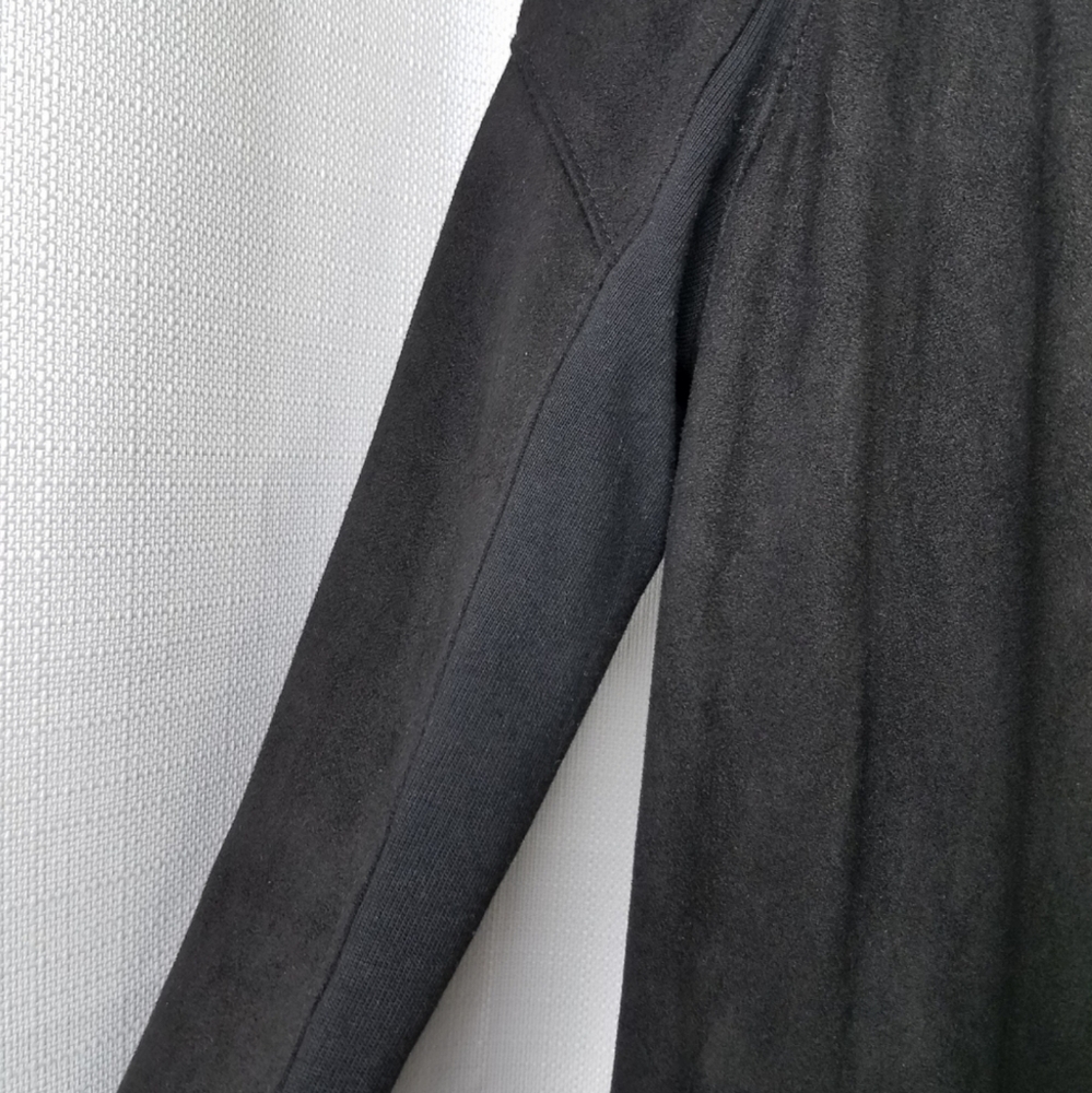 Blank NYC black Cloud Nine drape jacket - Picture 8 of 11